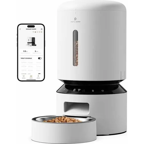 Petlibro Granary WiFi Foderautomat 5L - Hvid