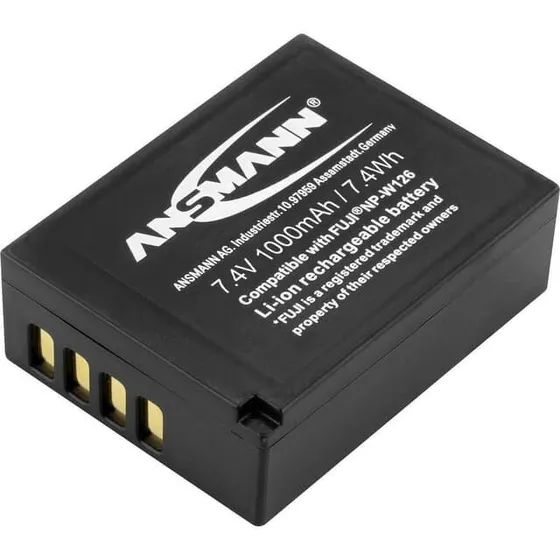 Ansmann NP-W126 7,4V 1020mAh Li-ion kamera-batteri