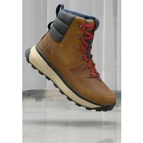 The North Face Bergen WP vinterstøvler - timber tan/tnf red