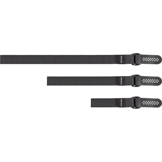Restrap Fast Straps Sæt - 3 forskellige længder, Sort