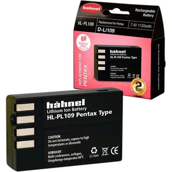 Hähnel HL-PL109/D-Li109 1120mAh genopladeligt batteri