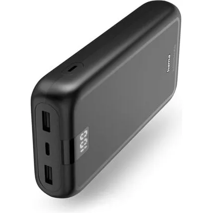 HAMA Powerbank Performance 24 24000mAh 2xUSB-A/1xUSB-C Anthracite