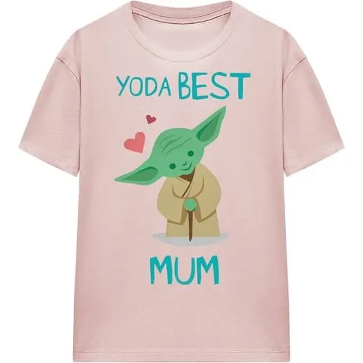 Star Wars Yoda Best Mum T-shirt til kvinder