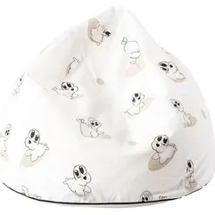 BabyTrold Sækkestol Sæl – 50 L, bomuld, vaskbart betræk