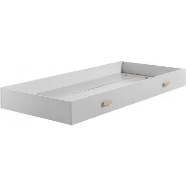 Kiddy sengeskuffe med hjul 90 x 190 cm, hvid