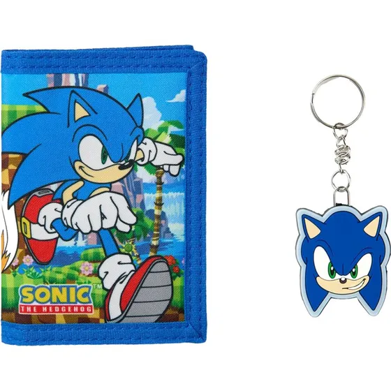 Sonic the Hedgehog: Sonic & Tails børneportefølje med nøglering