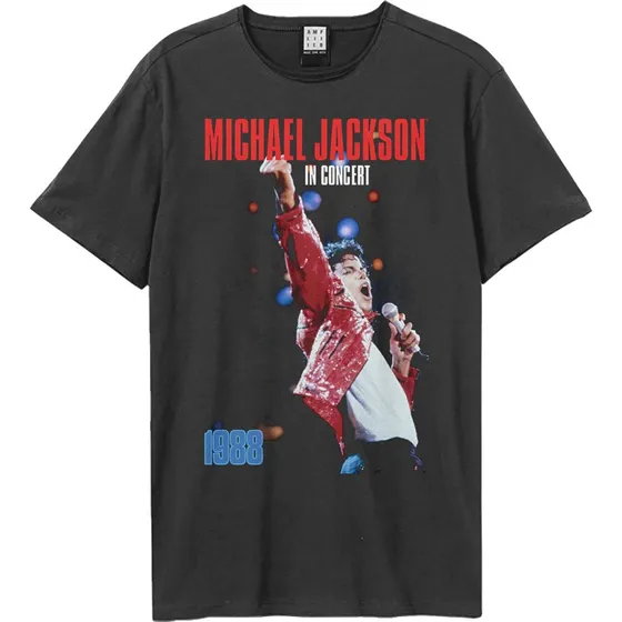 Amplified Michael Jackson 1988 Live In Concert T-shirt