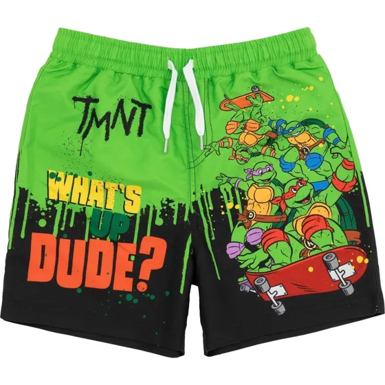 TMNT Boys Whats Up Dude Swim Shorts