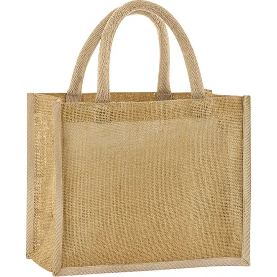 Westford Mill Midi Starched Jute Tote Bag 14L
