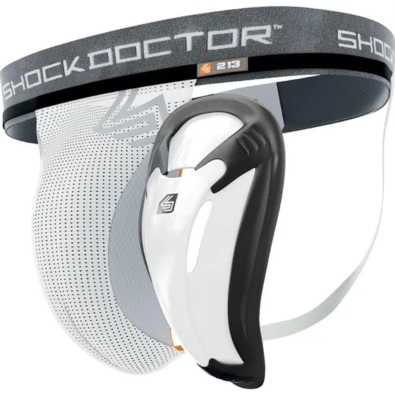 Shock Doctor Groin Guard med Bio Flex Cup og Gel Padding