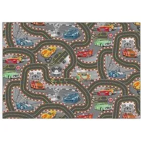 Rebel Roads Legetæppe Racerbane 140 x 200 cm