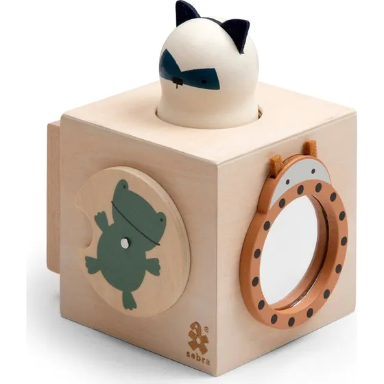 Sebra Woodland aktivitetsfirkant i træ