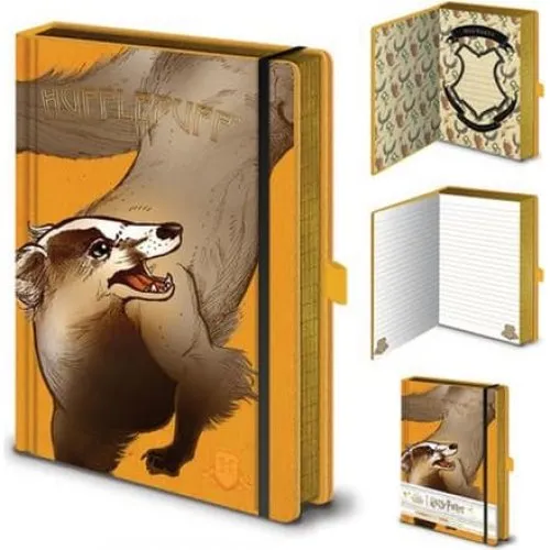 Harry Potter Hufflepuff A5 Notesbog - Officielt licenseret