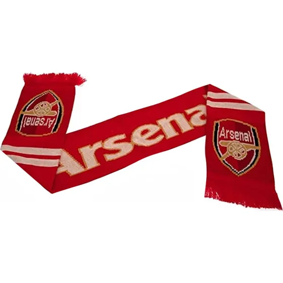 Arsenal FC Gunners tørklæde - Officielt licenseret strik