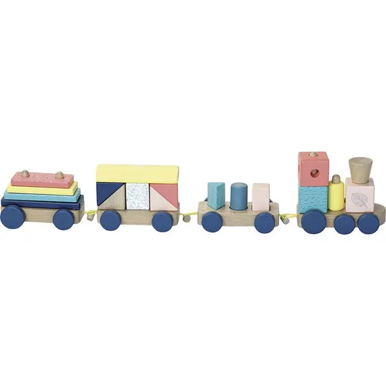 Vilac trætog med 18 klodser