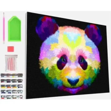 Splat Planet Diamond Art Panda - 30x40 cm