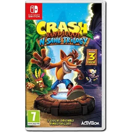 Crash Bandicoot N. Sane Trilogy - Nintendo Switch (Italiensk)
