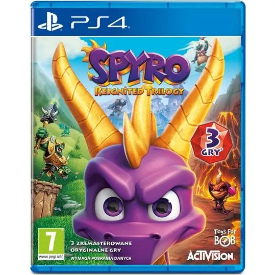 Spyro Reignited Trilogy (PS4/PS5) - Klassisk Platformspil