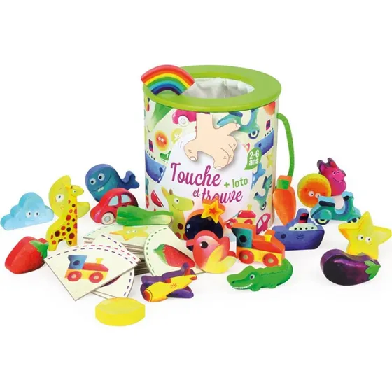 Vilac Føl og Find spil – 20 træbrikker