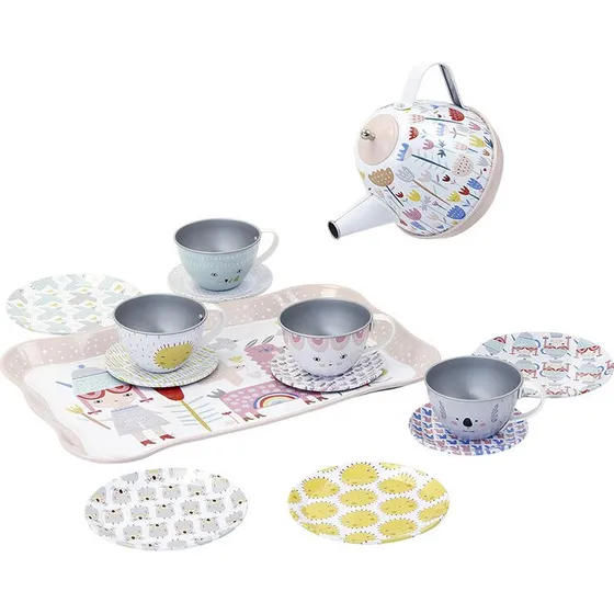 Kawaï Chic musik tekandesæt i metal med kuffert, 14 dele