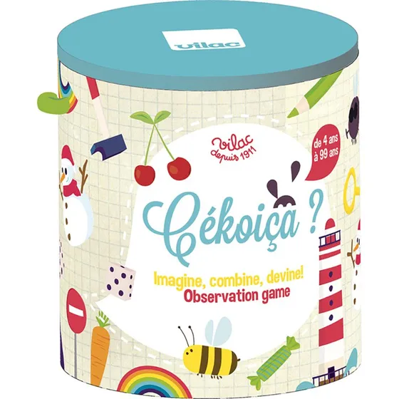 Vilac Observationsspil - Hvad er det? | 200 dele