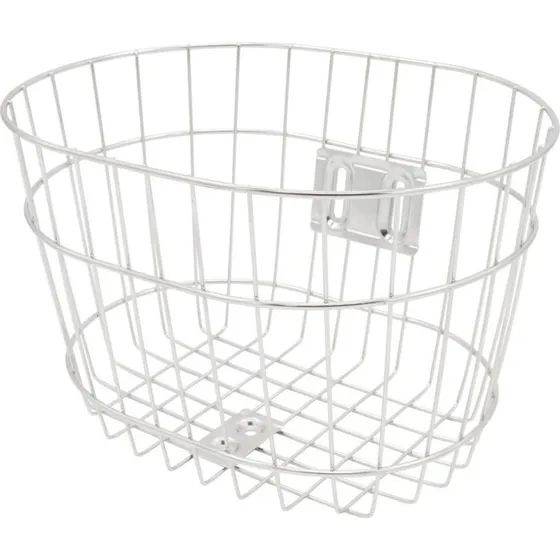 Bike Attitude frontkurv rustfri stål 32,5x26,5x21 cm