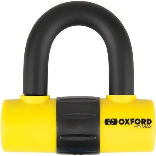 Oxford HD Max 14 mm Skivebremselås - Gul Fluo