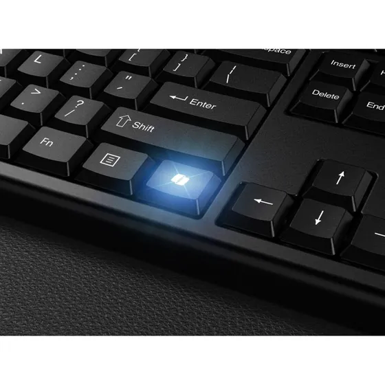 Kensington KM270 EQ Trådløst tastatur- og musesæt - Sort
