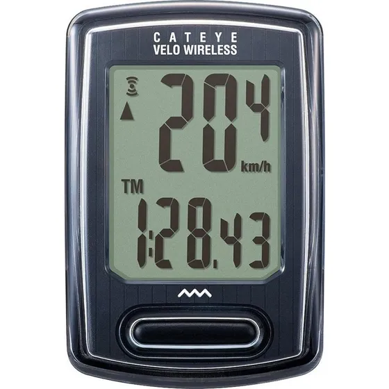 Cateye Velo Wireless trådløs cykelcomputer, sort