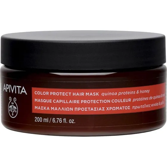 Apivita Color Protect Sunflower and Honey hårmaske 200 ml