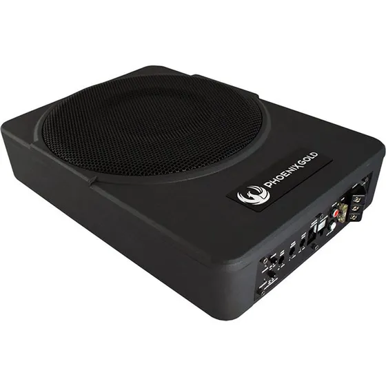 Phoenix Gold ZR10P 10" Aktiv Subwoofer under sæde 200W RMS