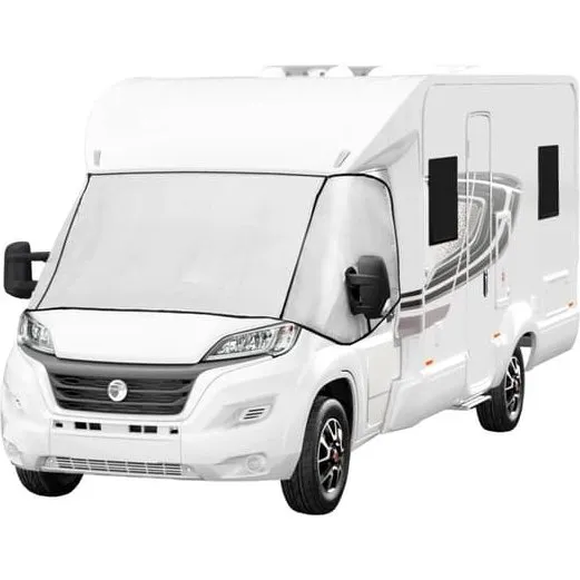 Termisk forrudedækken til autocamper - Vandtæt sølv aluminium