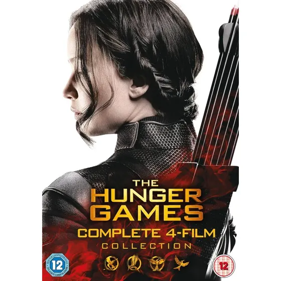 The Hunger Games 1-4 DVD-boks (4 DVD)
