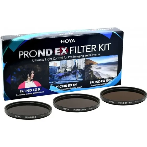 Hoya PROND EX ND-filterkit 58mm (ND0.9/1.8/3.0)