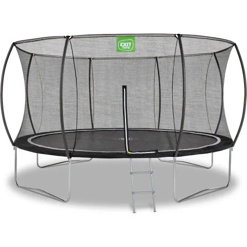 EXIT Black Edition trampolin Ø366 cm - sort