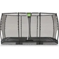 EXIT Allure Premium nedgravet trampolin ø366cm - sort