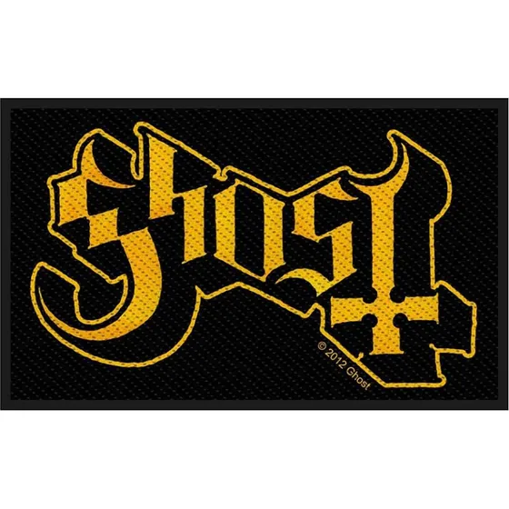 Ghost Standard Patch: Logo - Vævet sew-on patch