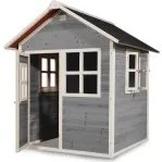 EXIT Loft 100 legehus i træ - grøn