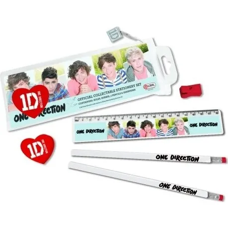 One Direction Stationery Set: 5 Head Shots
