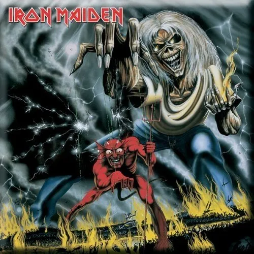 Iron Maiden Fridge Magnet: Numbers of the Beast (75mm)