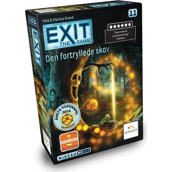 EXIT: Den Fortryllede Skov – Escape Room i æske (Dansk)