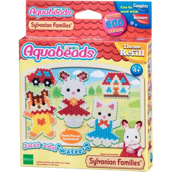 Aquabeads Sylvanian Families Perlesæt - 600 perler & skabeloner