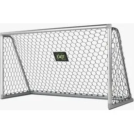 EXIT Scala fodboldmål 220x120 cm - aluminium mat sølv