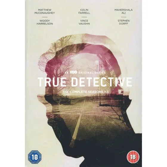 True Detective Sæson 1-3 Samleboks (9 DVD)