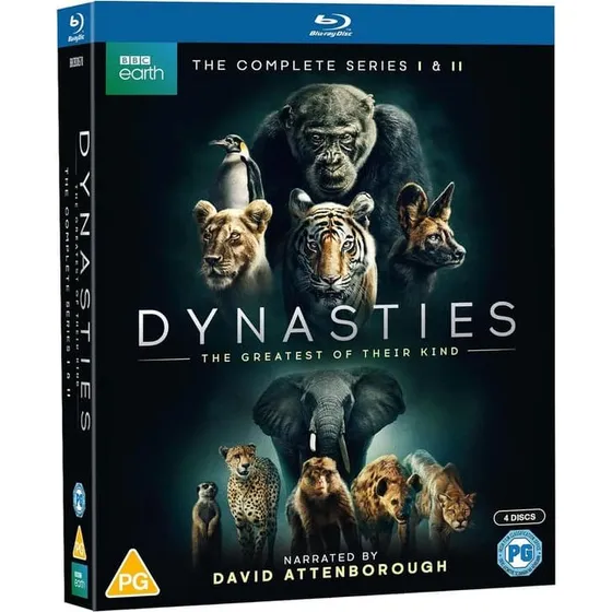 Dynasties I & II: Den komplette tv-serie (4 Blu-ray)