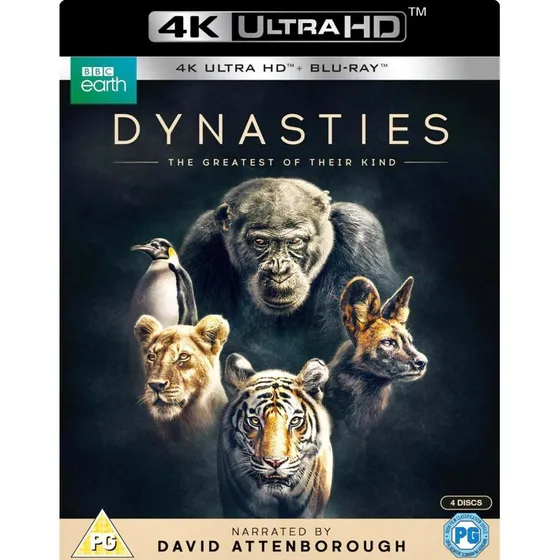 Dynasties - BBC Dokumentarserie (4K UHD + Blu-ray)