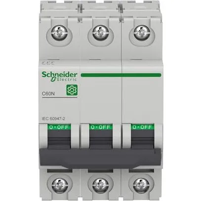 Schneider Multi9 C60N Automatsikring 3P C 25A 10kA