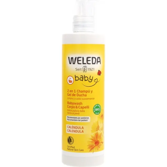 Weleda Calendula Baby 2-i-1 shampoo & body wash 400 ml