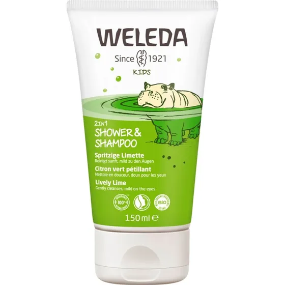 Weleda Kids Lime 2-i-1 Shampoo & Bodywash 150 ml