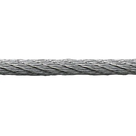 Stålwire galvaniseret 6x7+1FC 4mm, 220m rulle